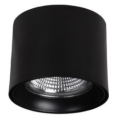 Точечный светильник с арматурой чёрного цвета Crystal lux CLT 522C138 BL