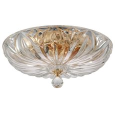 Светильник с плафонами прозрачного цвета Crystal lux DENIS D400 GOLD