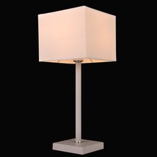 Настольная лампа с арматурой белого цвета Natali Kovaltseva ALTO 75009/1T WHITE