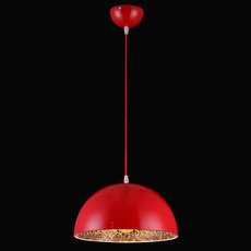 Светильник с металлическими плафонами красного цвета Natali Kovaltseva MINIMAL ART 77026-1P RED