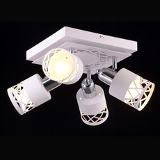 Светильник с плафонами белого цвета Natali Kovaltseva ESSEN 81062-4C STAIN GRAY