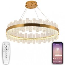 Светильник с арматурой золотого цвета Natali Kovaltseva LED LAMPS 81268