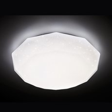 Светильник с арматурой белого цвета, пластиковыми плафонами Ambrella Light F17 WH 48W D410