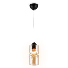 Светильник с стеклянными плафонами янтарного цвета Ambrella Light TR3555