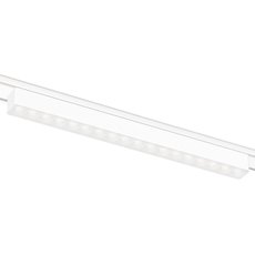 Шинная система с арматурой белого цвета, металлическими плафонами Ambrella Light GV1414