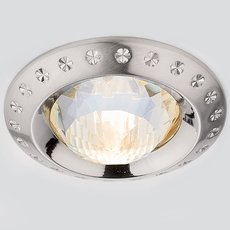 Точечный светильник с арматурой никеля цвета Ambrella Light 777 PS