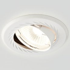 Точечный светильник с арматурой белого цвета Ambrella Light 100A W