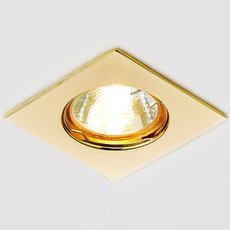 Точечный светильник с арматурой золотого цвета, плафонами золотого цвета Ambrella Light 866A GD