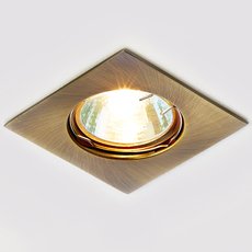 Точечный светильник с металлическими плафонами Ambrella Light 866A SB