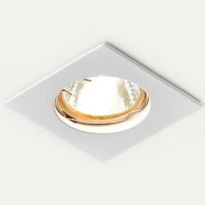 Точечный светильник с арматурой белого цвета, металлическими плафонами Ambrella Light 866A WH