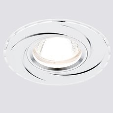Точечный светильник с металлическими плафонами хрома цвета Ambrella Light A506 W