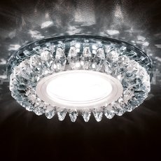 Точечный светильник с плафонами прозрачного цвета Ambrella Light S220 CH
