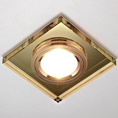 Точечный светильник с арматурой золотого цвета, плафонами золотого цвета Ambrella Light 8170 GOLD