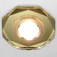 Встраиваемый точечный светильник Ambrella Light 8020 GOLD