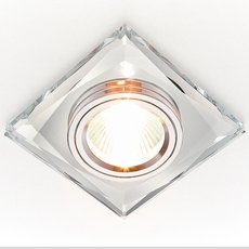 Точечный светильник с арматурой хрома цвета, плафонами хрома цвета Ambrella Light 8370 CL