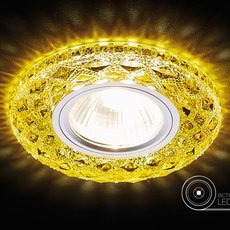 Точечный светильник с плафонами золотого цвета Ambrella Light S288 GD