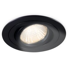 Точечный светильник с металлическими плафонами чёрного цвета Ambrella Light TN102502