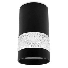 Точечный светильник с арматурой чёрного цвета Ambrella Light TN374