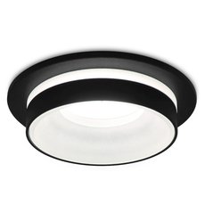 Точечный светильник с арматурой чёрного цвета, металлическими плафонами Ambrella Light TN311