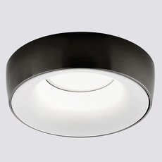Точечный светильник с плафонами чёрного цвета Ambrella Light A890 BK/WH