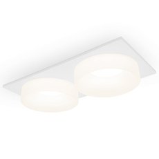 Точечный светильник с арматурой белого цвета, плафонами белого цвета Ambrella Light TN1317