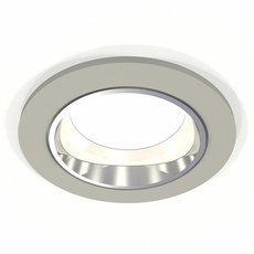 Точечный светильник с плафонами серебряного цвета Ambrella Light XC6514003