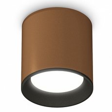 Точечный светильник с плафонами коричневого цвета Ambrella Light XS6304001