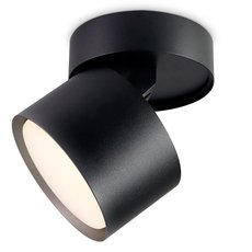Точечный светильник с арматурой чёрного цвета, плафонами чёрного цвета Ambrella Light TA1408