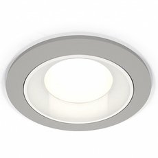 Точечный светильник с арматурой серого цвета, металлическими плафонами Ambrella Light XC7623060