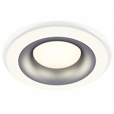 Точечный светильник с арматурой белого цвета, металлическими плафонами Ambrella Light XC7621004