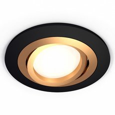 Точечный светильник с арматурой чёрного цвета Ambrella Light XC7622083