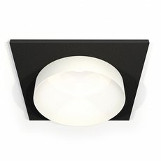 Точечный светильник с арматурой чёрного цвета, металлическими плафонами Ambrella Light XC6521020