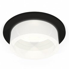Точечный светильник с арматурой чёрного цвета Ambrella Light XC6513066