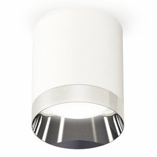 Точечный светильник с металлическими плафонами серебряного цвета Ambrella Light XS6301022