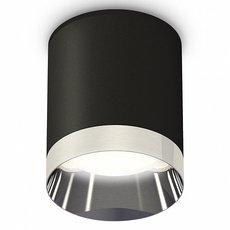 Точечный светильник с арматурой чёрного цвета, плафонами серебряного цвета Ambrella Light XS6302022