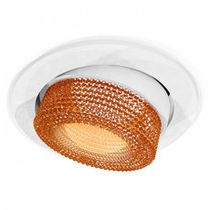 Точечный светильник с плафонами коричневого цвета Ambrella Light XC7651064