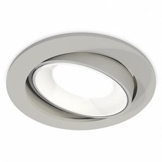 Точечный светильник с металлическими плафонами серого цвета Ambrella Light XC7653001