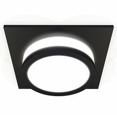 Точечный светильник с плафонами чёрного цвета Ambrella Light XC7632041