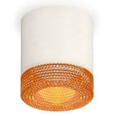 Точечный светильник с плафонами коричневого цвета Ambrella Light XS7401024