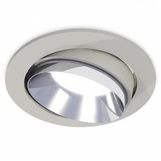 Точечный светильник с плафонами серебряного цвета Ambrella Light XC7653022