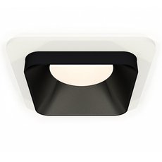Точечный светильник с металлическими плафонами чёрного цвета Ambrella Light XC7901002