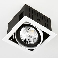 Встраиваемый точечный светильник Ambrella Light T811 BK/CH 12W 4200K