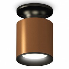 Точечный светильник с арматурой чёрного цвета, металлическими плафонами Ambrella Light XS6304110