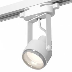Шинная система с арматурой белого цвета, металлическими плафонами Ambrella Light XT6601021