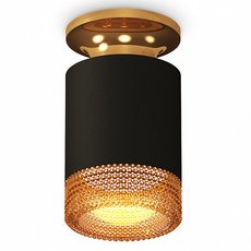 Точечный светильник с плафонами коричневого цвета Ambrella Light XS6302162