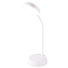 Настольная лампа с пластиковыми плафонами белого цвета Ambrella Light DE610