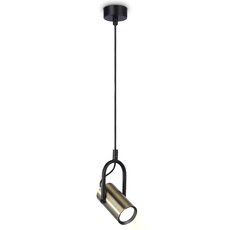 Светильник с арматурой чёрного цвета, металлическими плафонами Ambrella Light TA13198