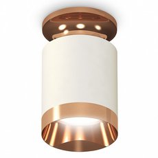 Точечный светильник с арматурой золотого цвета, металлическими плафонами Ambrella Light XS6301200