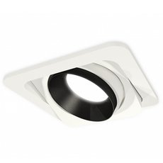 Точечный светильник с арматурой белого цвета, металлическими плафонами Ambrella Light XC7658021