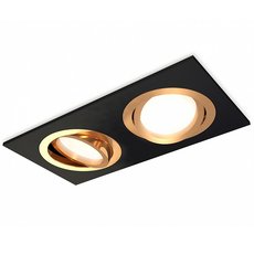 Точечный светильник с арматурой чёрного цвета Ambrella Light XC7636083